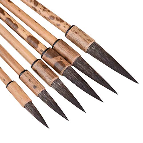 Chinese Calligraphy/Watercolor/Kanji/Sumi Drawing Brush-Rat Whiskers Hair #TOP15