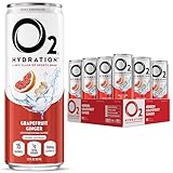 O2 Grapefruit Ginger Post Workout Recovery Drink - Caffeinated Electrolyte Drink for Daily Hydration