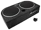 Hifonics VRX82A Subwoofer Aktiver Reserverad Subwoofer mit passiver Membran
