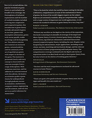 Cambridge University Press Maschler, Michael Game Theory thumb #1