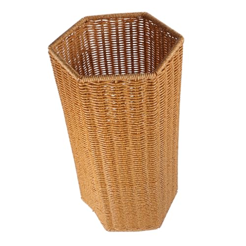 Porte-parapluie tressé robuste Uonlytech de grande capacité au design raffiné