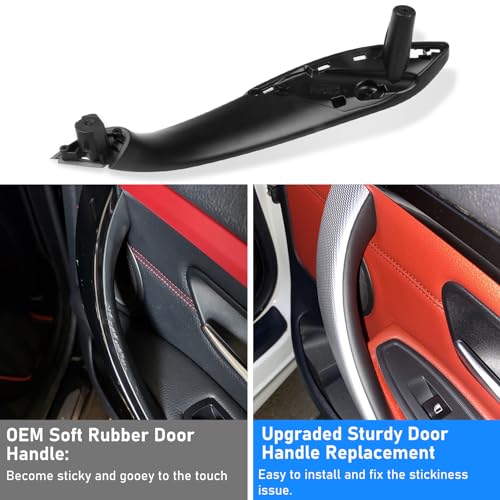 Image of Jaronx Compatible with BMW Door Handles Replacement for 320i,325i,328i,330i,335i,340i F30 /F31 /F80 M3, 4PCS Driver Side and Passenger Side Interior Door Pull Handle Replacement(NOT for 4 Series) | 320i,325i,328i,330i,335i,340i 4PCS Driver Side and Passenger Side Interior Door Pull Handle Replacement(NOT for 4 Series)