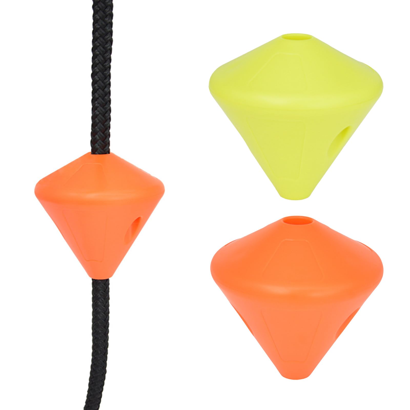 Shurhome Wear Diving Lanyard Fixer for Swimming Gear Durability ABS Rope Plug for Water Enthusiasts