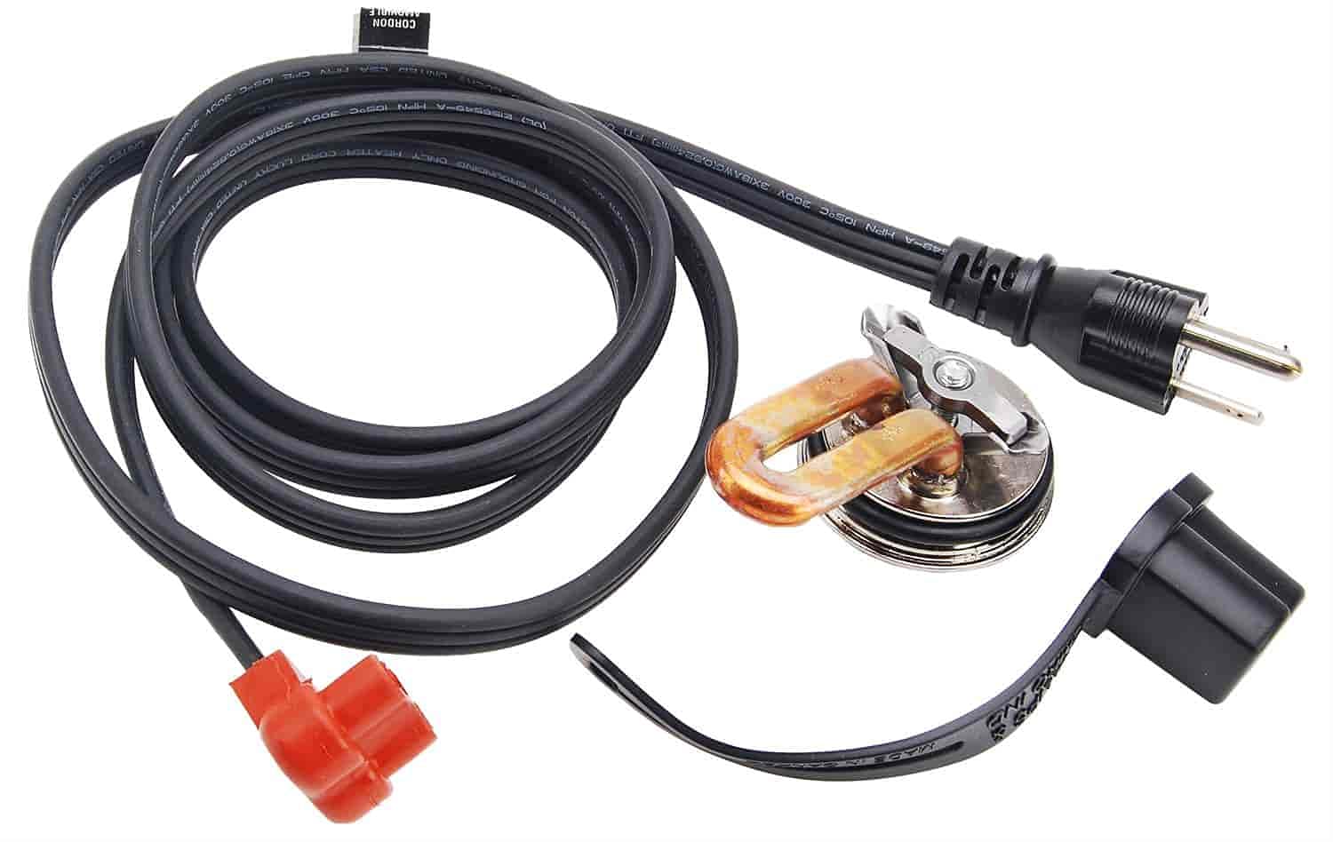 Amazon.com: JEGS 1-5/8 Engine Core Plug Heater | 600 Watts | 12.5A |  120VAC | Fits Most 1955-99 Small Block Chevy (Excluding LS-Series) |  Includes 4-1/2 Foot Grounded Power Cord | One Per Package : Automotive