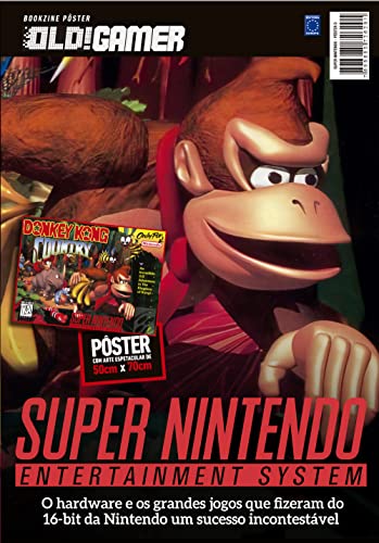 Superpôster OLD!Gamer - Super Nintendo: Arte D (Donkey Kong Country)