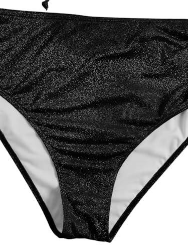 Image of SOLY HUX Women's Plus Size Bikini Set Sexy Swimsuit Lace Up Tummy Control 2 Piece Bathing Suit