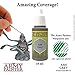 The Army Painter Ash Grey Warpaint - Acrylic Non-Toxic Heavily Pigmented Water Based Paint for Tabletop Roleplaying, Boardgames, and Wargames Miniature Model Painting- 18 ml