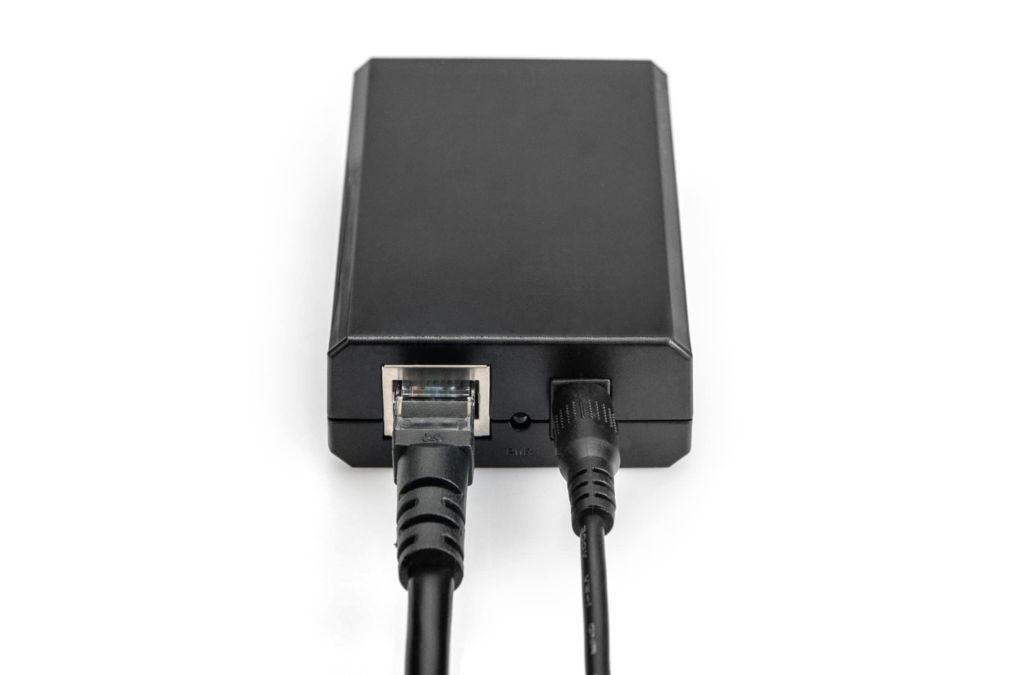 DIGITUS PoE+ Splitter - IEEE802.3at - Gigabit Ethernet - Tension de Sortie 5, 9, 12 Volt - DC 3.5mm Plug & Socket