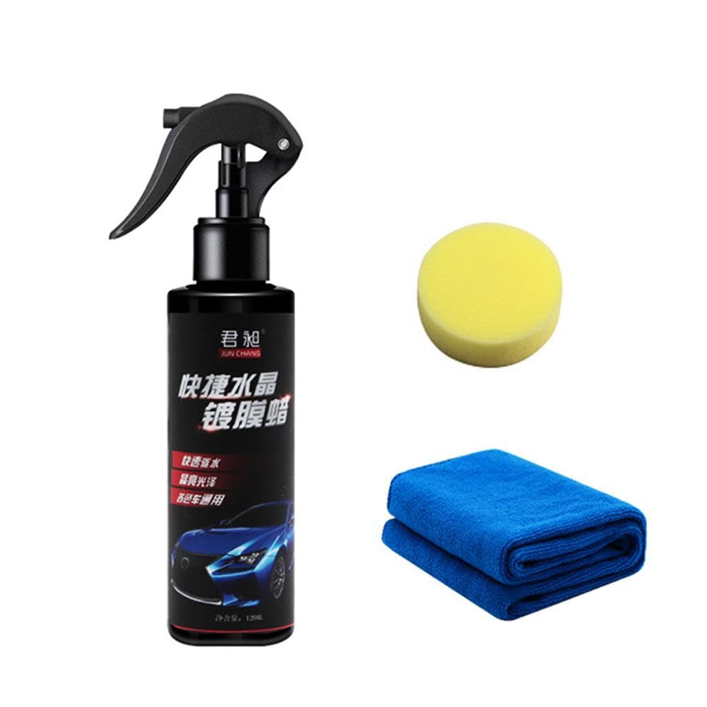 Ceramic Car Coating Spray,Multi-Functional Coating Renewal Agent,Car Coating Wax Polishing Spray,Liquid Ceramic Spray Coating Top Coat for Cars