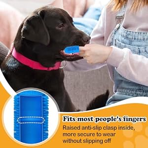 MEWTOGO Dog Toothbrush - Finger Toothbrush for Medium Large Dogs, 360° Food Grade Silicone Dog Tooth Brushing Kit with Storage Box for Dog Teeth Cleaning Dental Care, 12 Pcs MEWTOGO Dog Toothbrush – Finger Toothbrush for Medium Large Dogs, 360° Food Grade Silicone Dog Tooth Brushing Kit with Storage Box for Dog Teeth Cleaning Dental Care, 12 Pcs