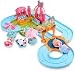 XQW Hamster Track Toys, Pets Set Spielzeug Geeignet für Alter 3, 4, 5, 6, 7, Kinderspielzeug Tolles Geschenk Kleinkinder, Spielzeug für Jungen und Mädchen. (Rattenset)