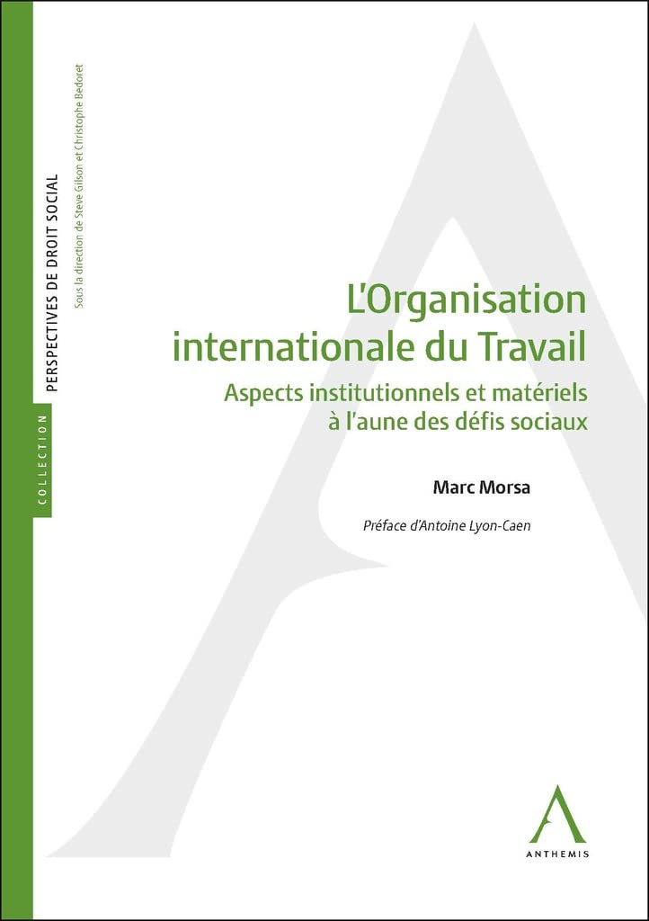 L'organisation internationale du Travail: Aspects institutionnels et matériels à l'aune des défis sociaux