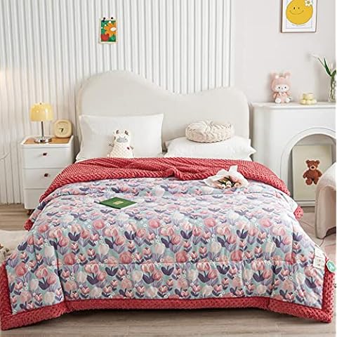 King Size Microfibre Patchwork Quilt Cover