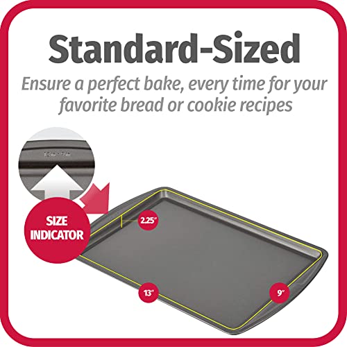 GoodCook Everyday Nonstick Carbon Steel 13” x 9” Baking Sheet Set, 3 Pack – Standard-Sized Carbon Steel Cooking Pans, Bakeware Set, Cookie Sheets for Baking, Oven Pan Set - Image 7
