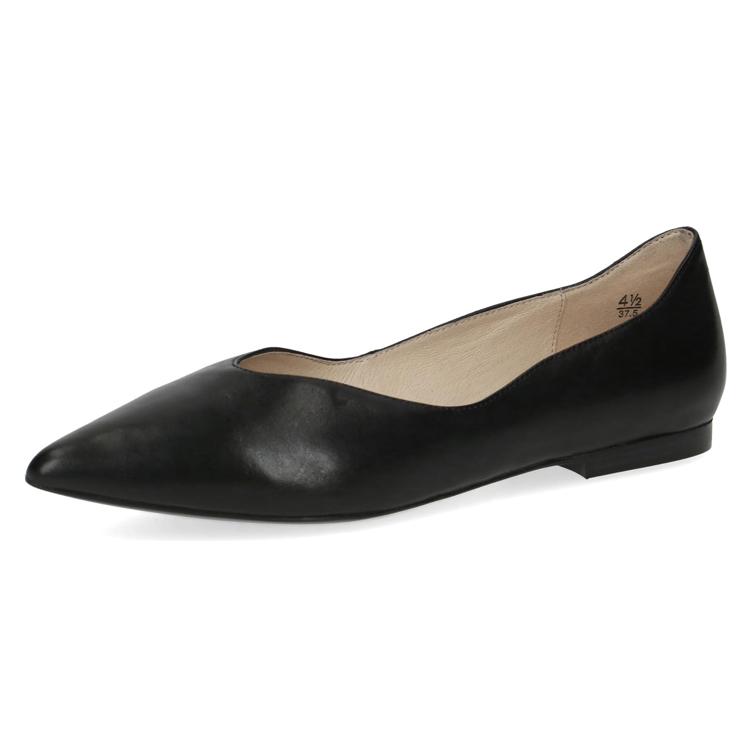 Caprice Damen Ballerinas aus Leder Spitz