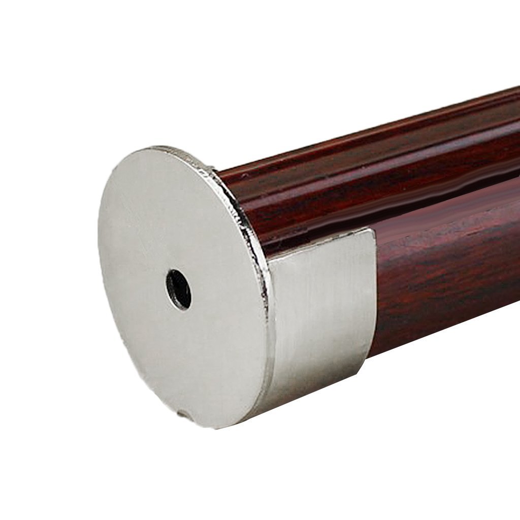 WANGCL 2 pz Staffa di Incasso Supporto per Tenda Supporto per Tenda Pole Staffa Montaggio A