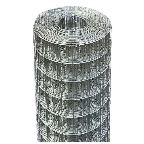 Rete Recinzione Elettrosaldata Metallica Zincata o Plasticata VERDE maglia 50X75