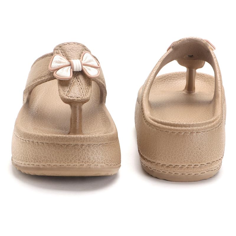Image of Richmen Women Summer Flip Flop Slippers Casual Pillow EVA Anti-Slip Sole Slide Slipper Indoor Bedroom Sandals for Women's & Girls