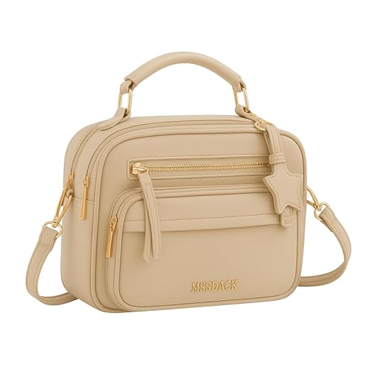 Bolsa Feminina Baú Transversal tamanho Médio em couro PU com Alça De Ombro removível Tiracolo