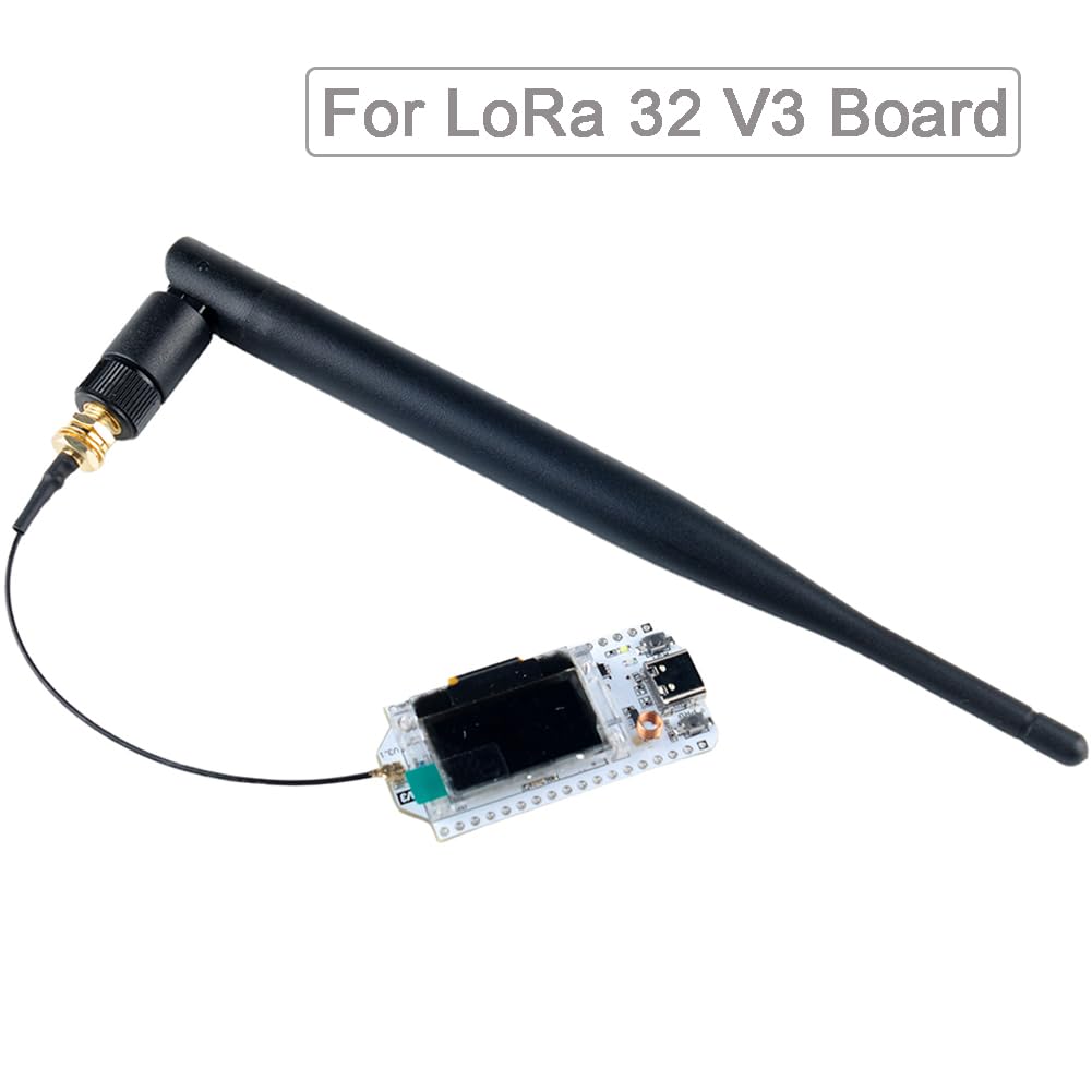 Antenne LoRa 868MHz 5dBi DIYmalls - SMA Mâle - Pour Meshtastic, Heltec - Lot De 2
