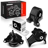 A-Premium 4PCS Engine Motor Mount and Transmission Mount Set Compatible with Acura RSX 2002 2003 2004 2005 2006 L4 2.0L Coupe, Automatic Transmission