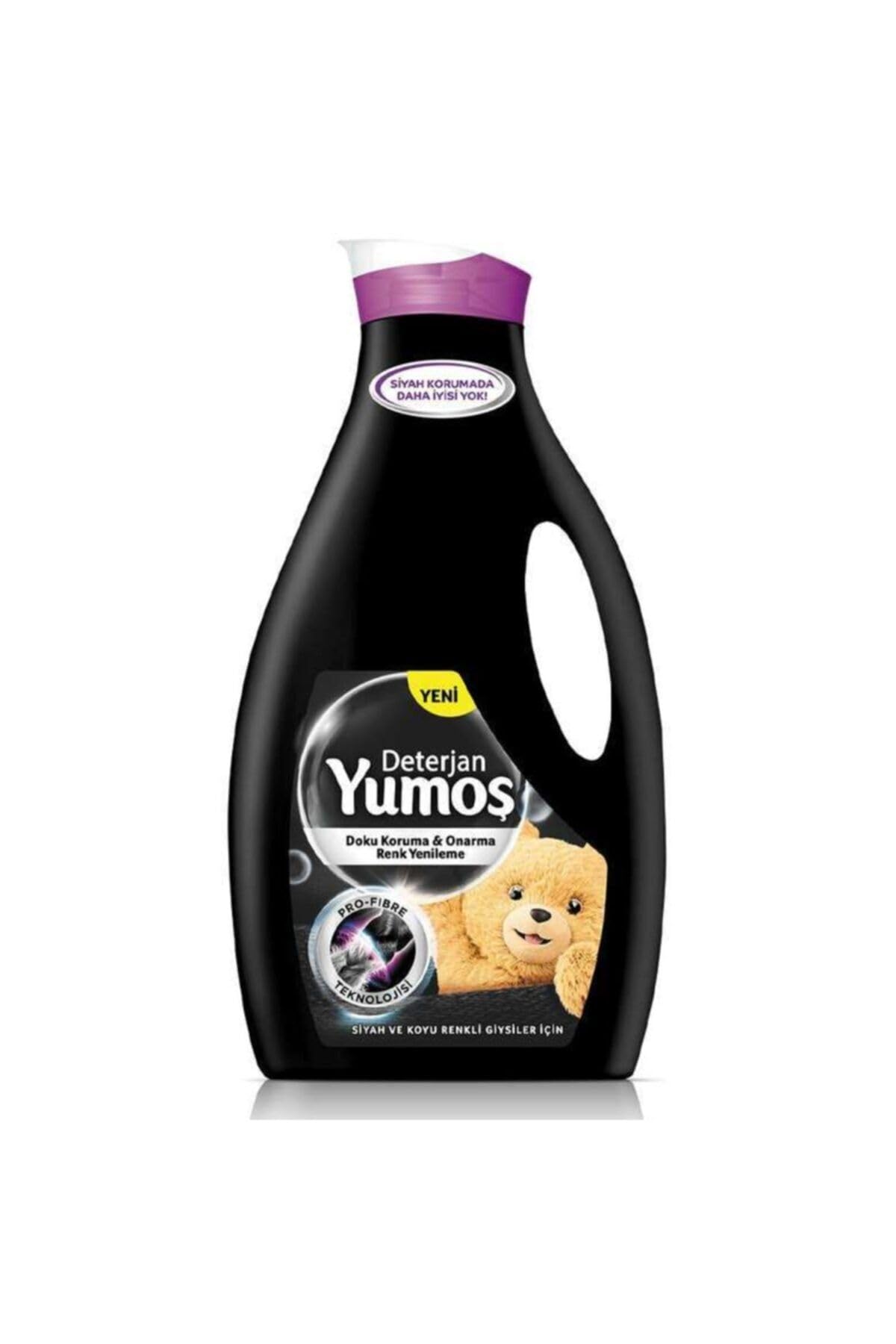 Yumoş Sıvı Bakım Çamaşır Deterjanı Siyah ve Koyu Renkli Giysiler İçin 2520 ml x1