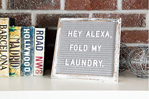 Tableau de lettres gris pour immortaliser les étapes de bébé