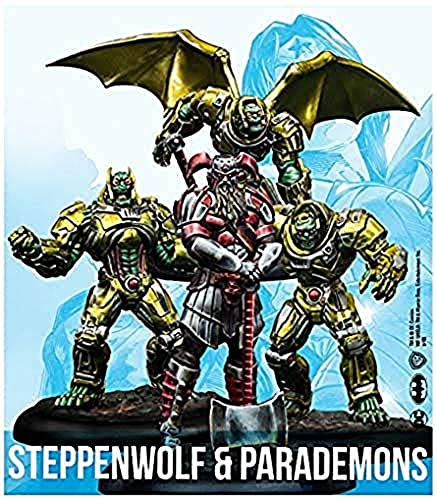 Knight Models Jeux Miniatures Batman: Steppenwolf & Parademons 4 Figure Set by 35mm Cover