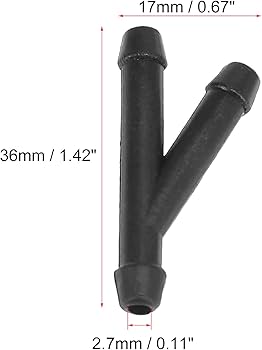 Amazon.co.jp: X AUTOHAUX フロントガラスウォッシャーホース