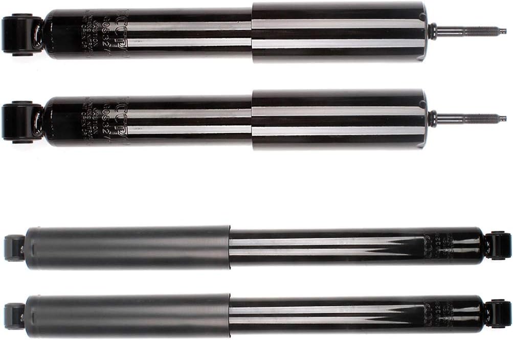 For Ford Shocks (4pcs) LSAILON Front Rear Shocks Absorbers Fits 1990-1996 for Ford for F-150 Shocks Struts Kits with 344049 344079