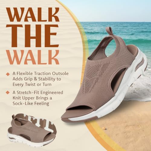 Image of Skechers Women Arch Fit City Catch Sandal
