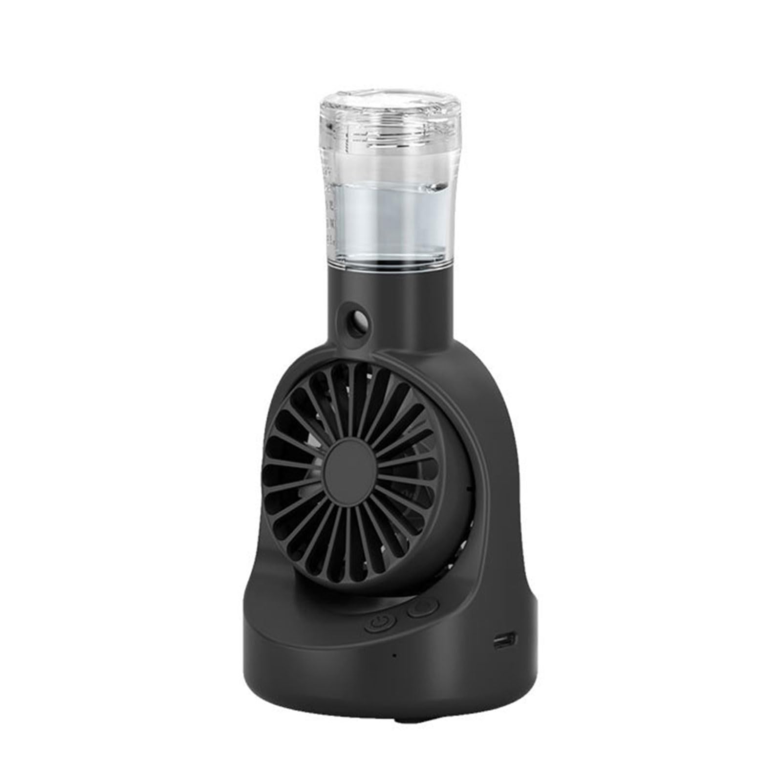TAZIZI Lightweight Handhelds Fan Rechargable Water Spray Misting Humidifier Desktop for Desk Misting and