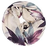 Gloop schal leichter Langschal Schlauchschal Hals-Tuch Viele Farben und Modelle (One size, 00948 Lila)