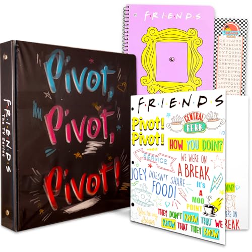 Coffret cadeau FRIENDS pour le bureau et la rentrée scolaire des fans de la série TV