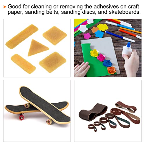 Effaceur résidu caoutchouc ciment décapant adhésif papier ponçage skateboard - 6