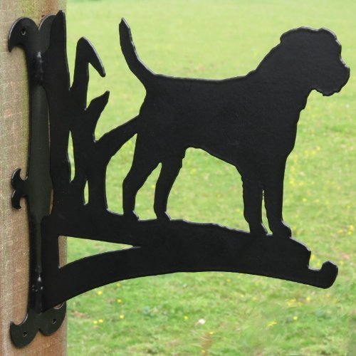 Profiles Border Terrier Hanging Basket Bracket