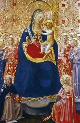 Fra Angelico Peinture Pour la Décoration de la Chambre à Coucher 60x90cm