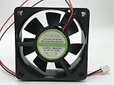 Voltage:DC 12V,Current:0.8A EVERCOOL EC6025SL12SA DC12V 0.08A 60x25MM 2-wire cooling fan