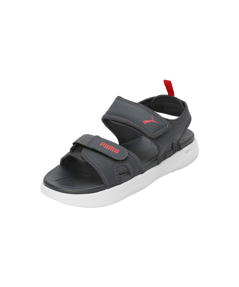 Puma Mens Softride Seave Proplex Sanda Strong Gray-For All Time Red-White Sandal - 9 UK (39716004) (B0D8ZXQ1JH) Amazon Price History, Amazon Price Tracker