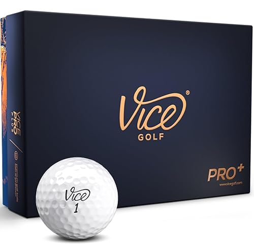 Vice Pro Plus Golf Balls (Package May Vary)