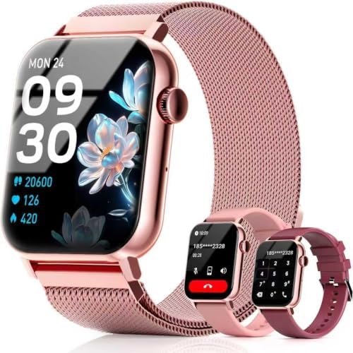 Smart Watch for Women, 1.83''HD with Bluetooth Answer/Make Calls,...