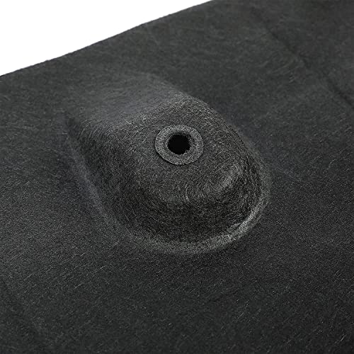 Image of HECASA Engine Splash Shield Cover Compatible with 2016-2020 Kia Optima Replacement for 29110D5500 KI1228168 Black PET Front Under Radiator