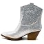 Silver Rhinestone