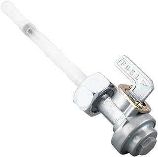 Válvula de Interruptor do Tanque de Combustível de Gás, 14mm * 1mm Válvula de Alívio de Pressão do Óleo do Tanque de Gás de Combustível Petcock para Honda CM185T CM200T. O número OEM é 16950-195-702