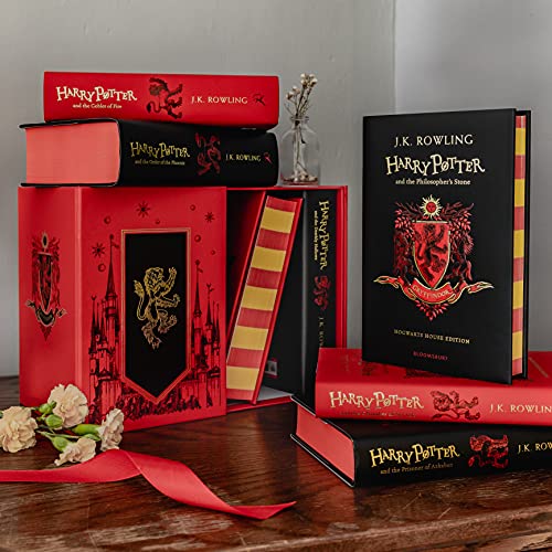 Image of Harry Potter Gryffindor House Editions Hardback Box Set