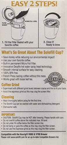 Solofill V1 GOLD CUP 24K Plated Refillable Filter Cup for Coffee Pod - Thumbnail 2