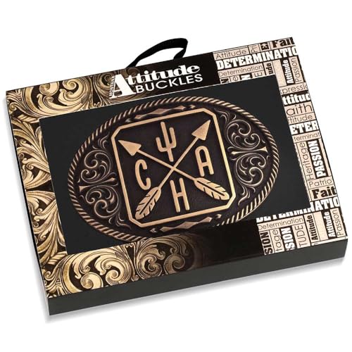 Image of Montana Silversmiths Officially Licensed Cactus Alley Hat Co. Western Lifestyle Belt Buckle