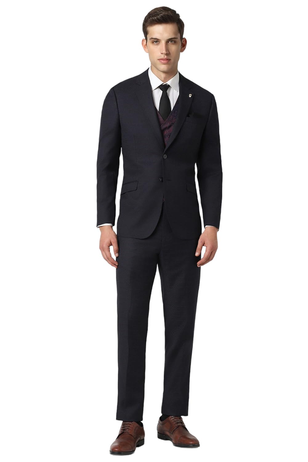 van heusen Men's Wool Four Piece Suit-Dress Set-picture-43