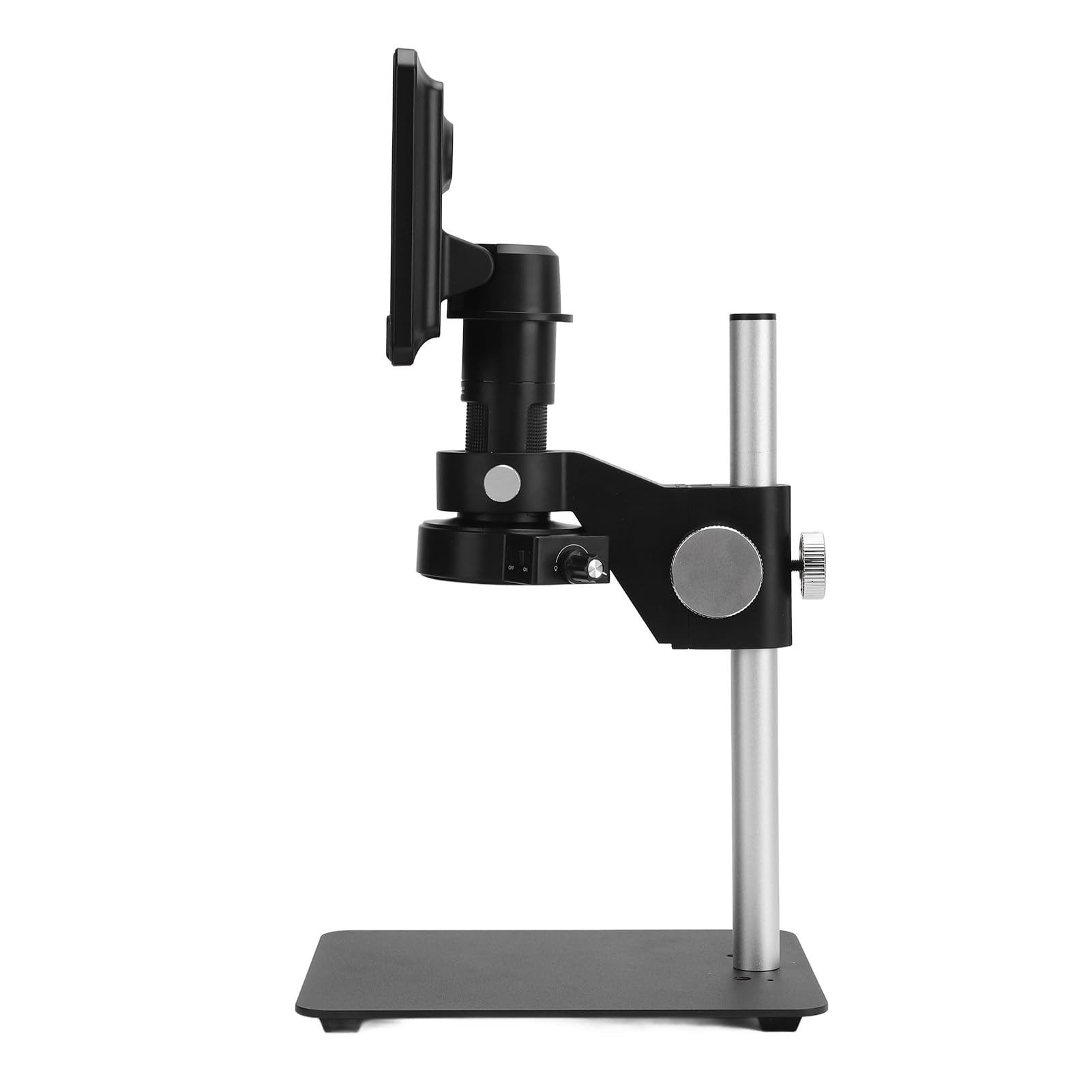Camera microscopio industriale 7in IPS 12MP 1200X Microscopio digitale con obiettivo ad alta risoluzione e doppia funzionalità per la lega di alluminio di manutenzione