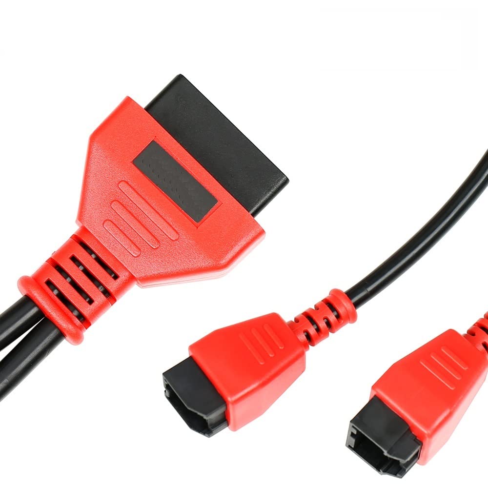 Kabel OBDII 12+8 Pin für Chrysler Programmierkabel Stecker für Autel DS808 Maxisys Hauptprüfkabel für Autel DS808 Maxisys MS905 MS906 MS906BT MS906S MS908 MS908S Pro Adapter